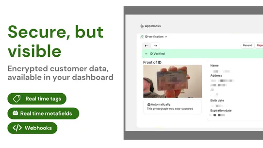 Real ID ‑ ID verification screenshot