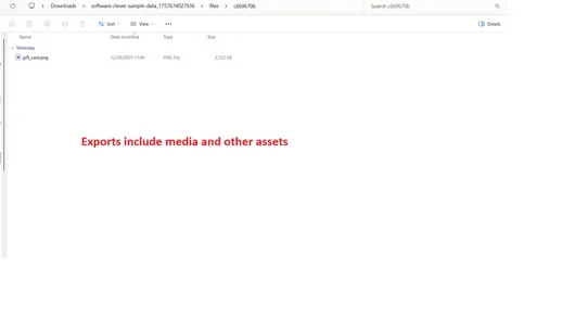 SWC ‑ Product Save &amp; Sync screenshot