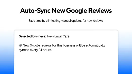 Google Reviews Display by TR screenshot