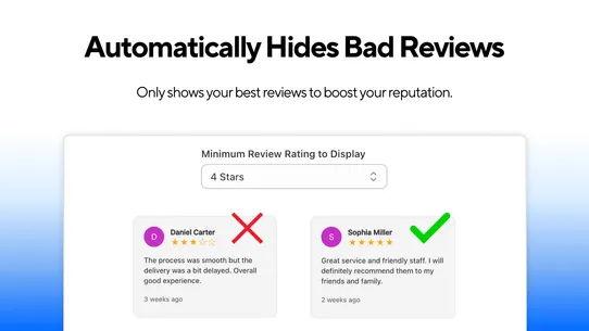 Google Reviews Display by TR screenshot
