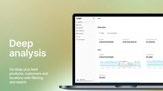 retailQ: Multi‑Store Analytics screenshot