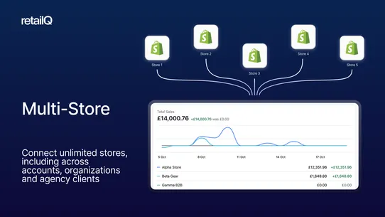 retailQ: Multi‑store Analytics screenshot