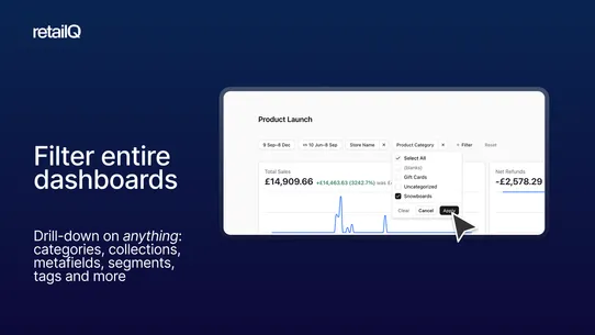 retailQ: Multi‑store Analytics screenshot