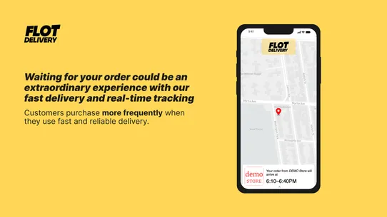 Flot Delivery screenshot