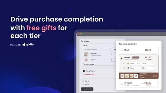 Qikify Quantity Discount screenshot