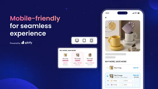 Qikify Quantity Discount screenshot