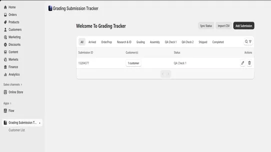 GradeFlow Tracker screenshot