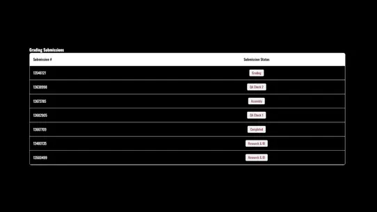 Grade Flow Tracker screenshot