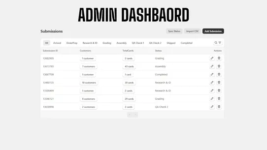 Grade Flow Tracker screenshot