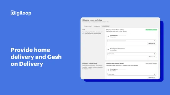 Digiloop Pickup &amp; Delivery screenshot