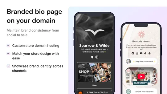 Saku: Link In Bio Shop screenshot