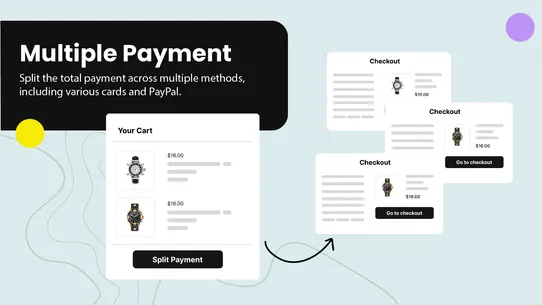 FA: Split Partial Deposit Pay screenshot