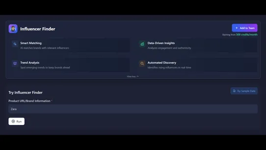 Saara AI Agents screenshot
