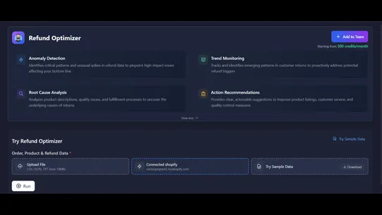 Saara AI Agents screenshot