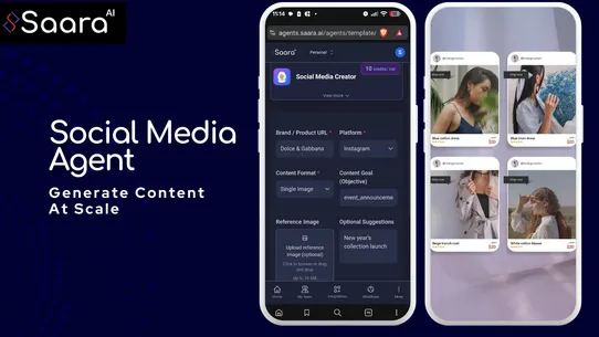 Saara AI: Marketing, SEO, Ads screenshot