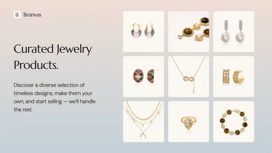 Branvas Private‑Label Jewelry screenshot