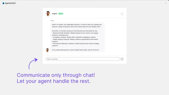 Agents24x7 screenshot