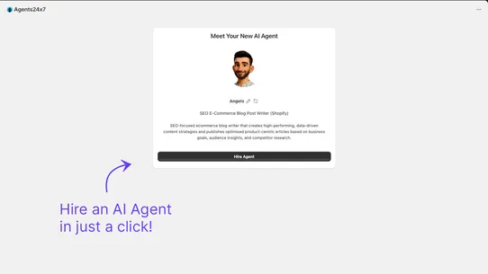 Agents24x7 screenshot