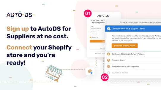 AutoDS ‑ Login For Suppliers screenshot