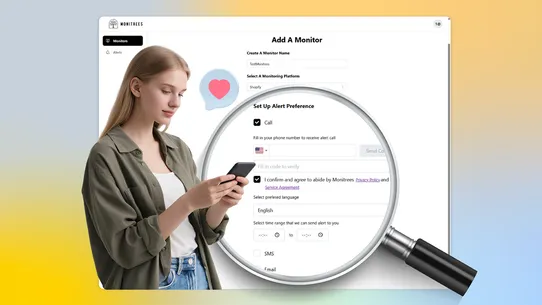 Monitrees ‑ 24/7 AI Monitoring screenshot