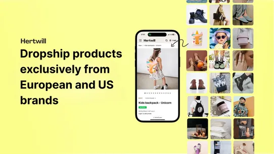 Hertwill: EU &amp; US Dropshipping screenshot