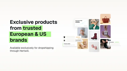 Hertwill: EU &amp; US Dropshipping screenshot