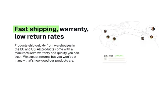 Hertwill: EU &amp; US Dropshipping screenshot