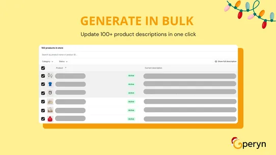Operyn: AI Product Description screenshot