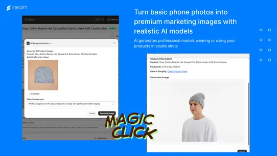 EB Product Image AI Generator screenshot