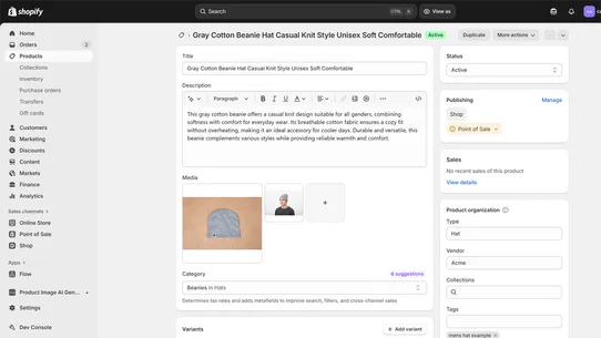 EB Product Image AI Generator screenshot