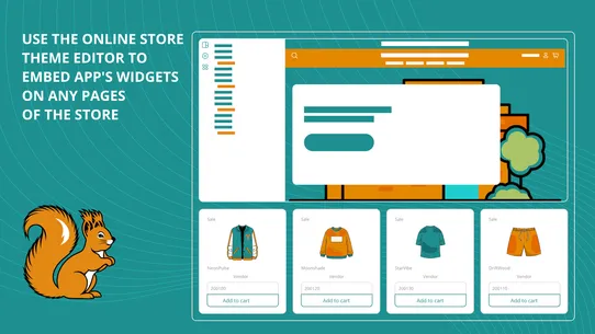 Squirrel Upsell &amp; Cross Sell screenshot