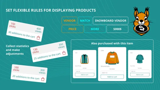 Squirrel Upsell &amp; Cross Sell screenshot