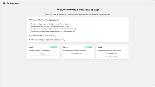 SJ.Gateways screenshot