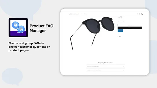 Product FAQ Manager screenshot