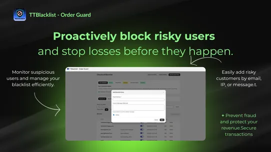 TTBlacklist ‑ Order Guard screenshot