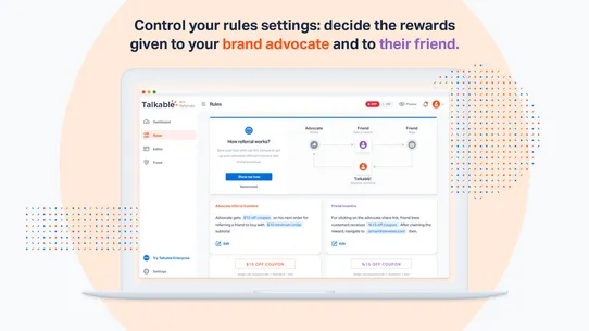 Talkable Referrals screenshot
