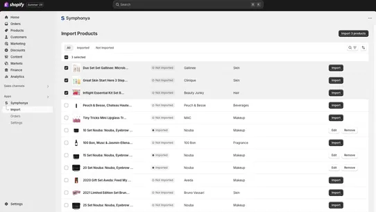 Symphonya screenshot