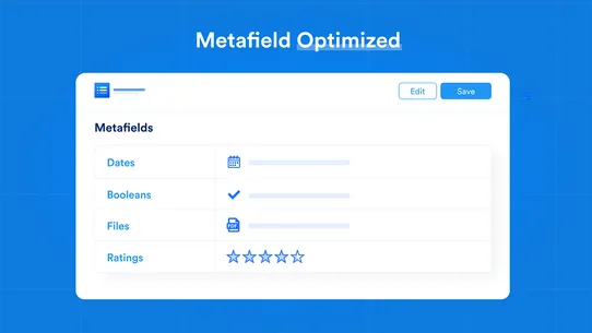 Easy Specification Table screenshot