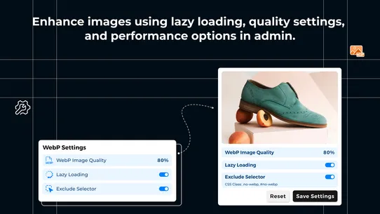 Milople WebP Image Optimizer screenshot