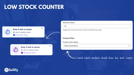 Sellify Sales Pop Social Proof screenshot