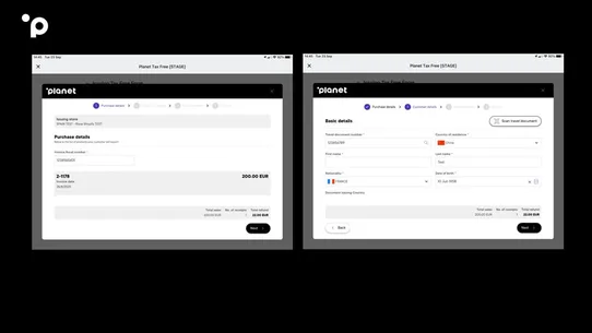 Planet Tax Free screenshot