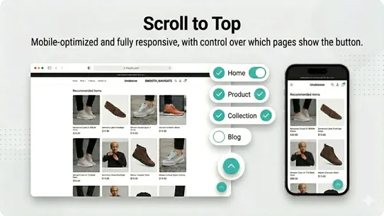 Scroll to Top screenshot