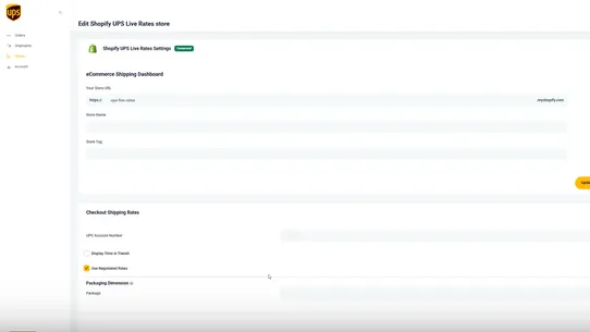 UPS Live Rates (Official) screenshot