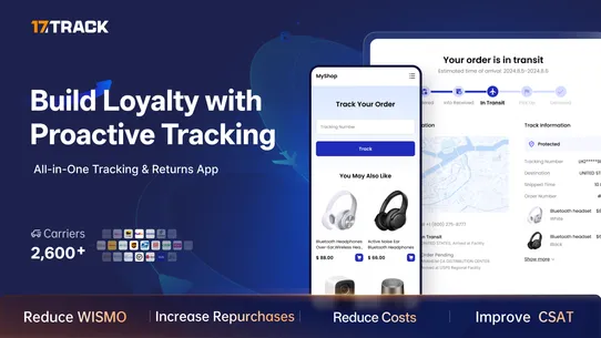 17TRACK Tracking &amp; Returns screenshot