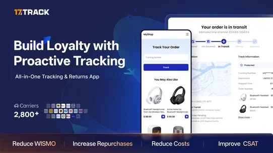 17TRACK Order Tracking screenshot