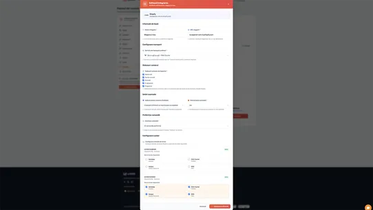 Europarcel screenshot