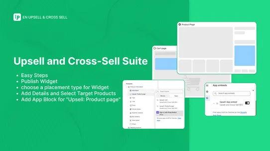 EN UPSELL &amp; CROSS SELL screenshot