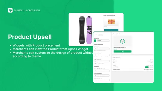 EN UPSELL &amp; CROSS SELL screenshot