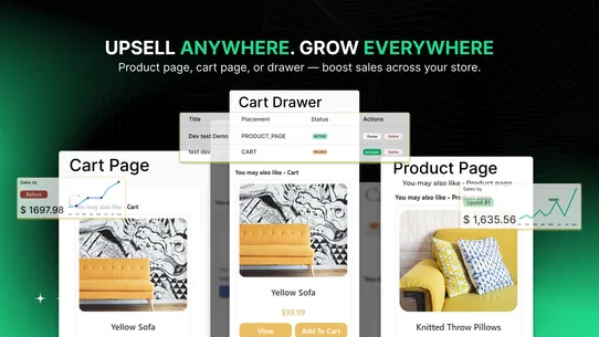 EN Upsell &amp; Cross Sell screenshot