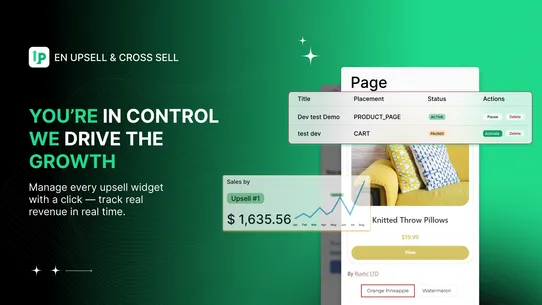 Upsell &amp; Cross Sell Cart App screenshot